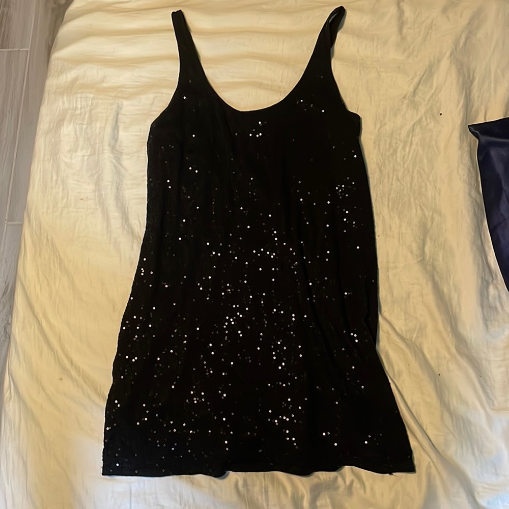 Express sparkly tank top